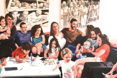 Family Ties 36x60 oil on canvas