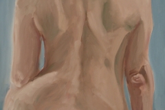 Back 30x20 oil on canvas