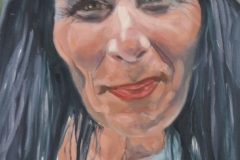 Through the Window 20x16 oil on canvas